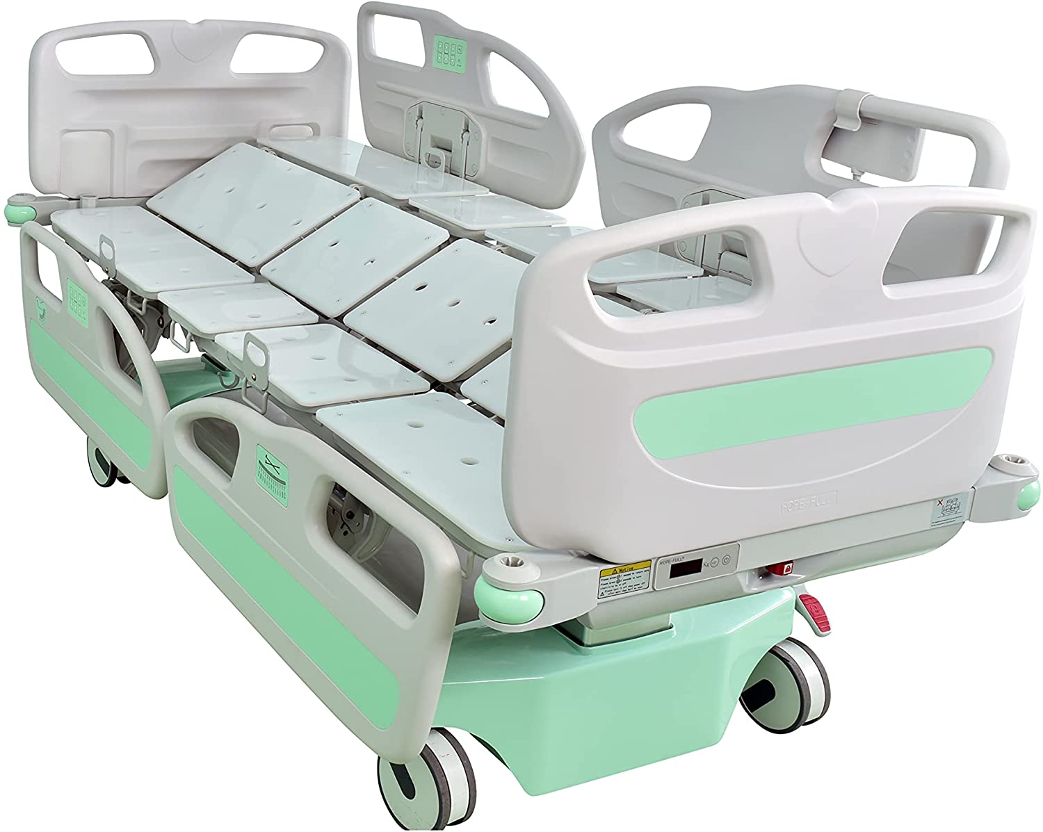 Full-Electric Hospital Bed with microAIR MA900 Lateral Rotation Mattress